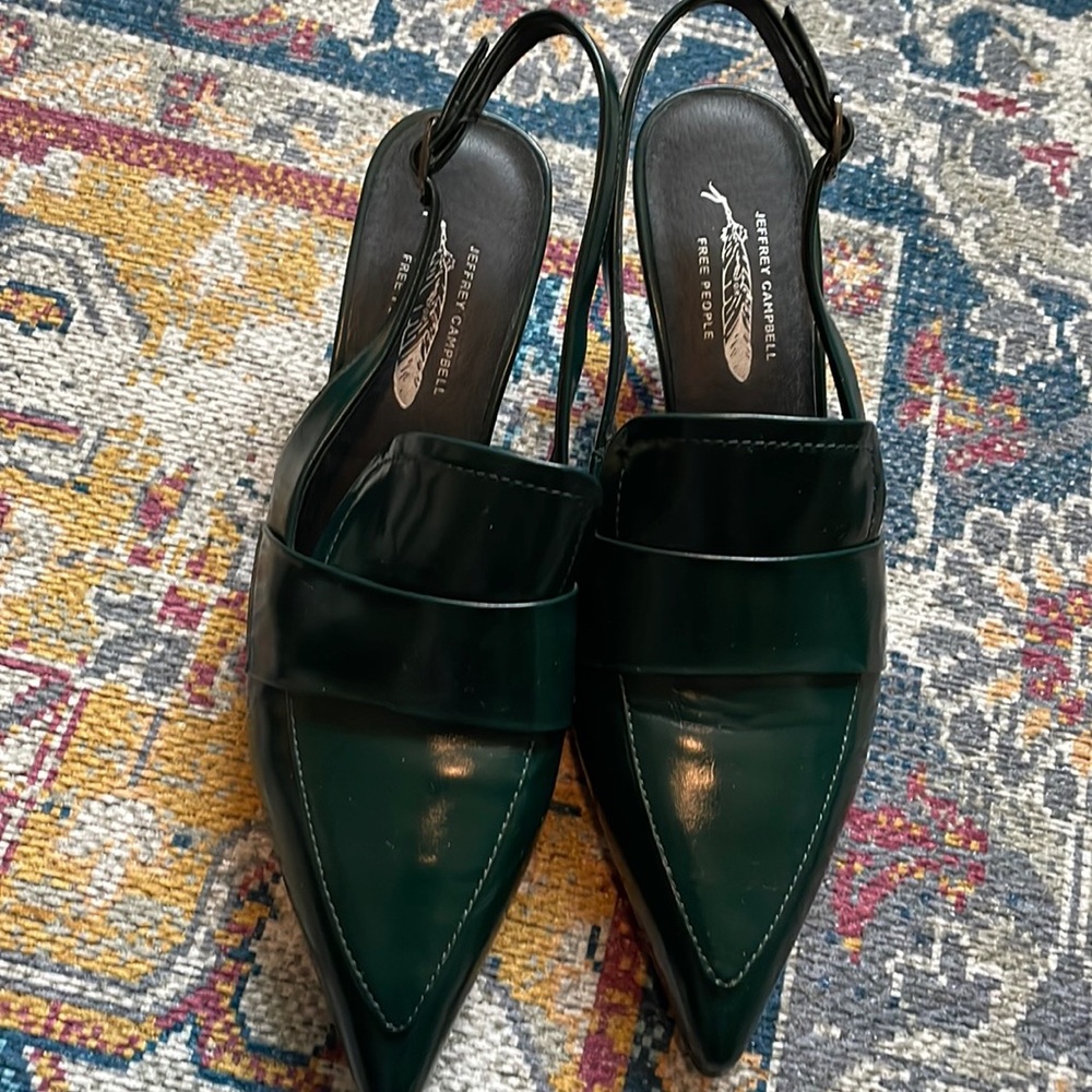 Jeffrey Campbell Free People kitten heels